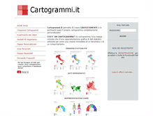 Tablet Screenshot of cartogrammi.it